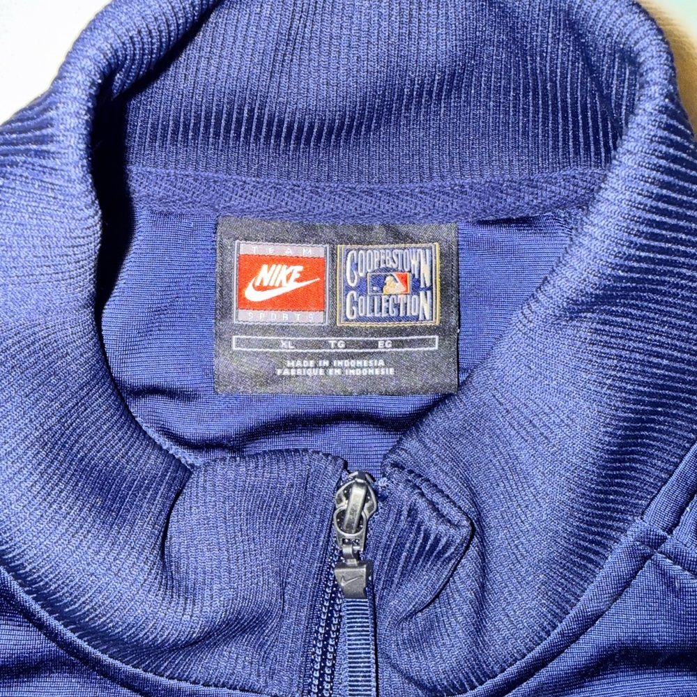 Vintage Men's Nike Track Jacket Yankees Cooperstown Collection XL - Picture 2 of 2